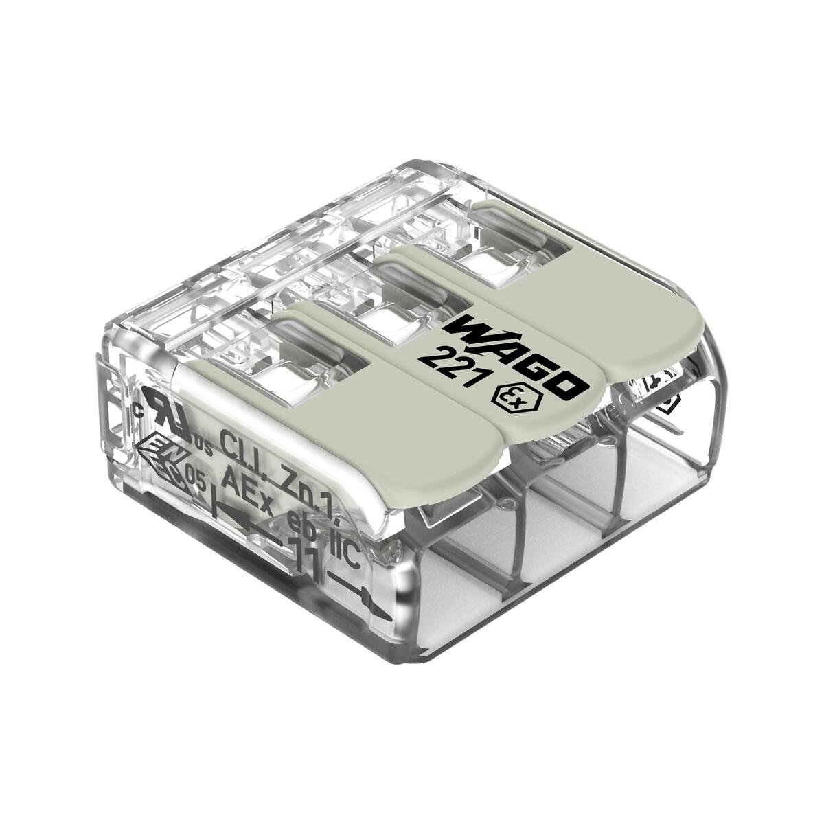 Verbindungsklemme WAGO 221 Ex. - 4 mm2