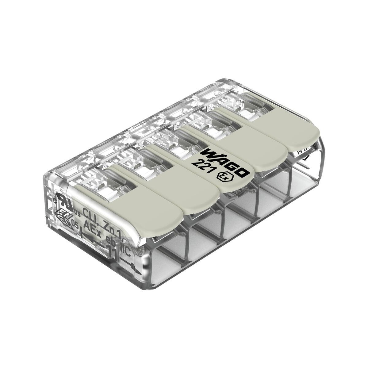 Verbindungsklemme WAGO 221 Ex. - 4 mm2