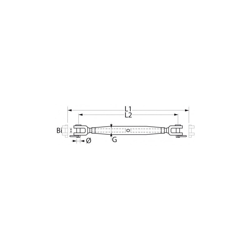 Wantenspanner Gabel-Gabel