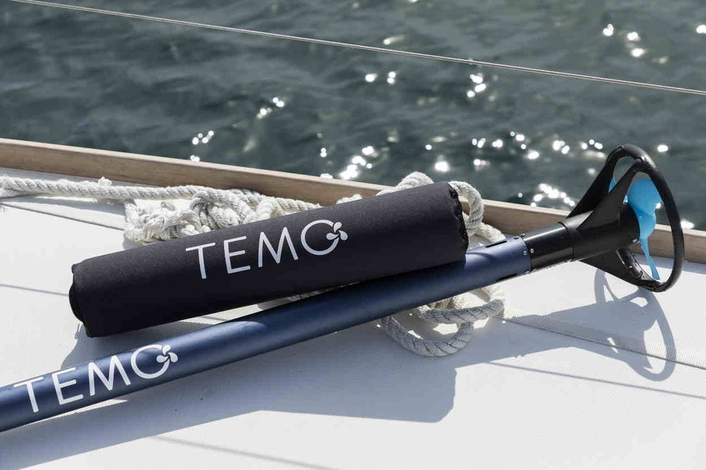 TEMO·450 - Elektro Aussenborder mit Transporttasche & Auftriebskörper